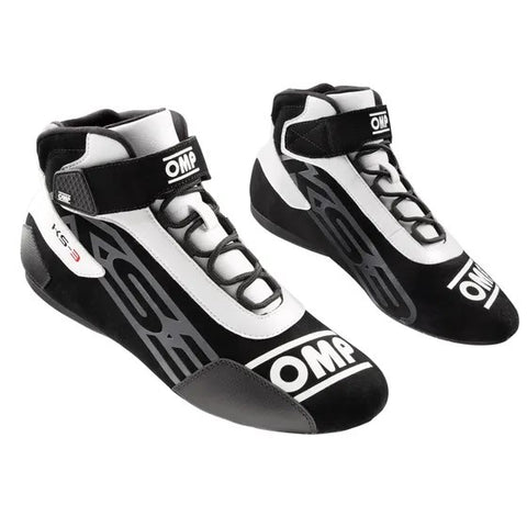 OMP Boots KS3 Black/White