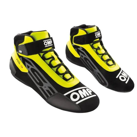 OMP Boots KS3 Black/Yellow
