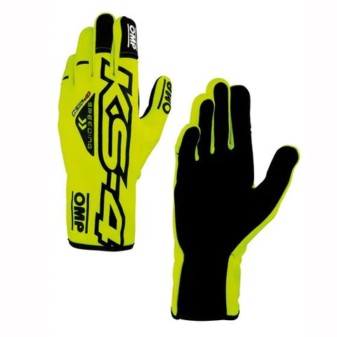 OMP Gloves KS4 Yellow