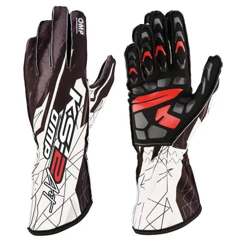 OMP Gloves KS2 Art Black/Whte