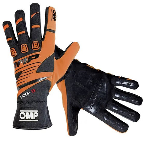 OMP Gloves KS3 Black/Orange