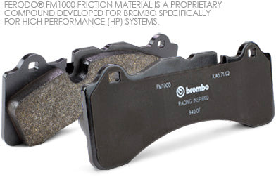 High performance brake pads